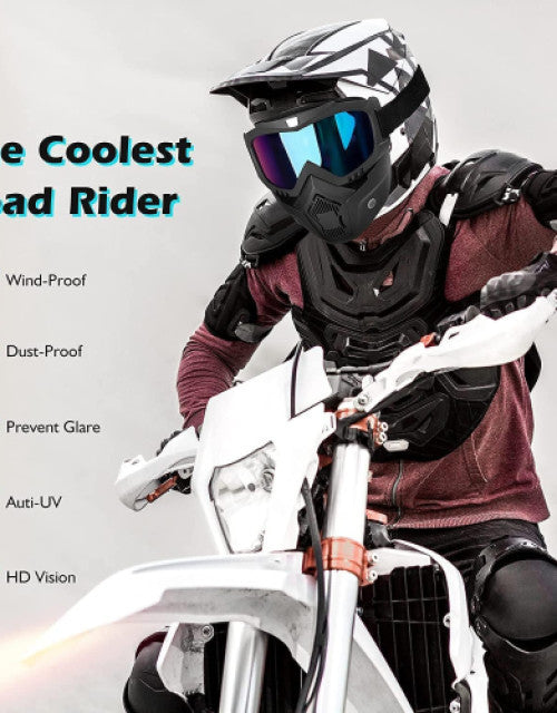 Bike Scoter Motorcycle Protective Goggles Bike Face Mask Bike Face Shield