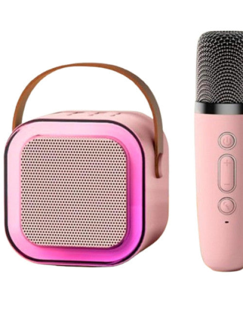 Portable Bluetooth Speaker with Wireless Microphone